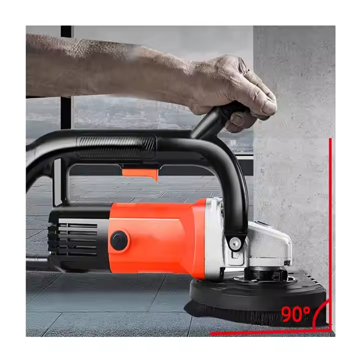 Professional Cordless Lithium Electric Handheld Brushless Angle Grinder for DIY Factory Wholesale