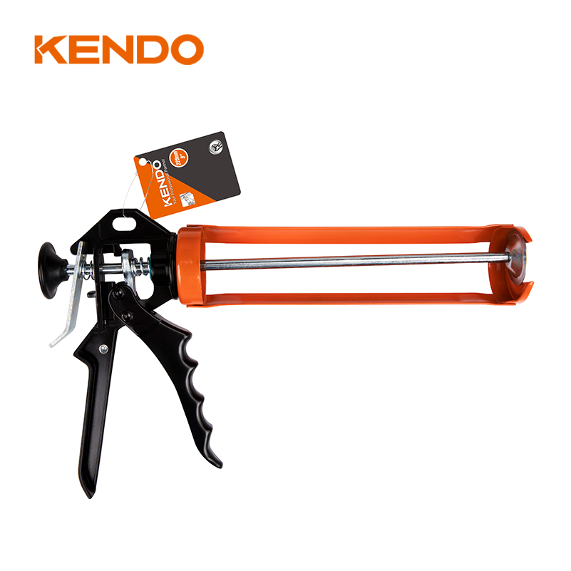 Kendo Heavy Duty Caulking Gun with Alumium Trigger and Swivel Handle