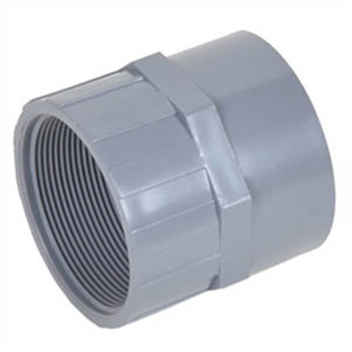 High Quality 1.0MPa Plastic Nipple Pipe Threaded End Fitting UPVC Plumbing Thread Pipe and Fittings PVC Pressure Pipe Fitting for Water Supply DIN Standard