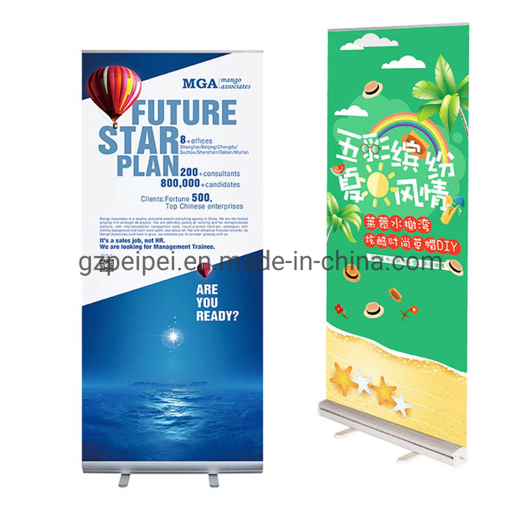 Wholesale Advertising Stand Pop up Banner Custom Outdoor Banner Display Stand Display Roll up Banner Stands
