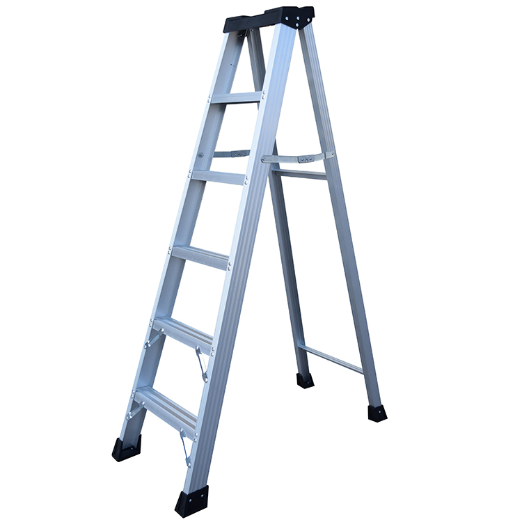 Economic Type III 300lbs Lightweight Aluminum Single Step Ladder for Domestic Use
