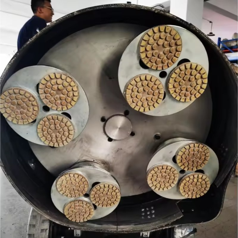 Cfs Floor Sander Concrete Grinding Machine 220V 11kw Concrete Grinding Machine Floor Grinder