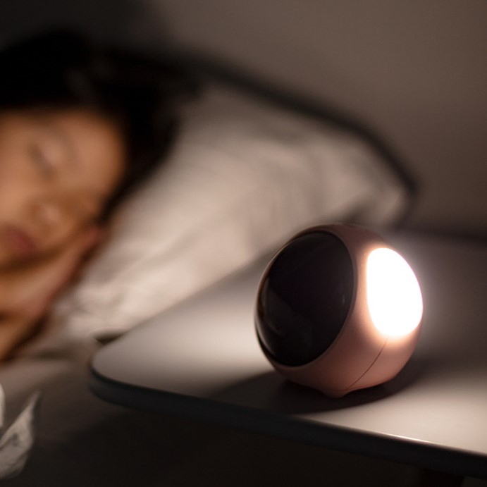 Robot Alarm Clock Intellegent Nightlight Cute Alarm Clock with Emotions