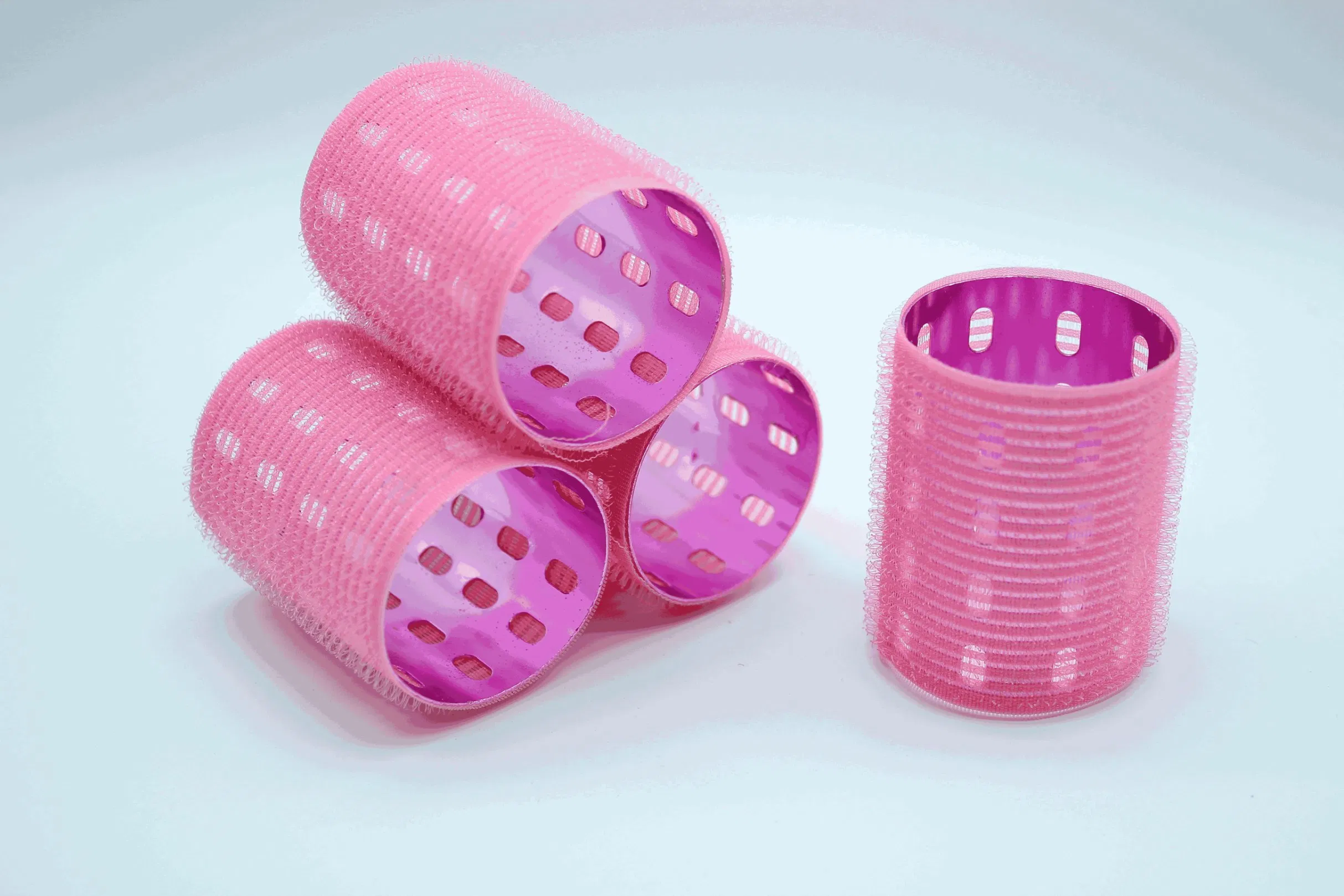 Бигуди алюминиевые с антискользящим покрытием для длинных волос