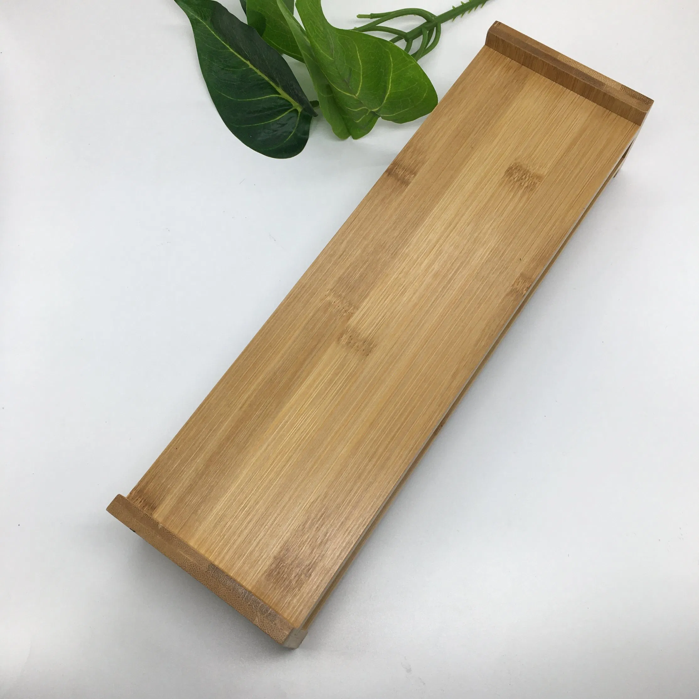 Natral Bamboo Shot Glasses Dispenser Holder Tray