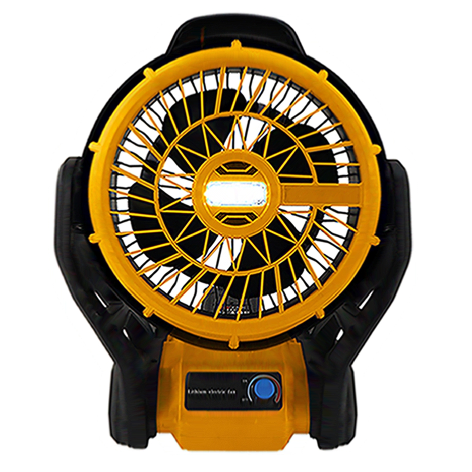Portable Cordless Fan with Rechargeable Battery for Outdoor Camping