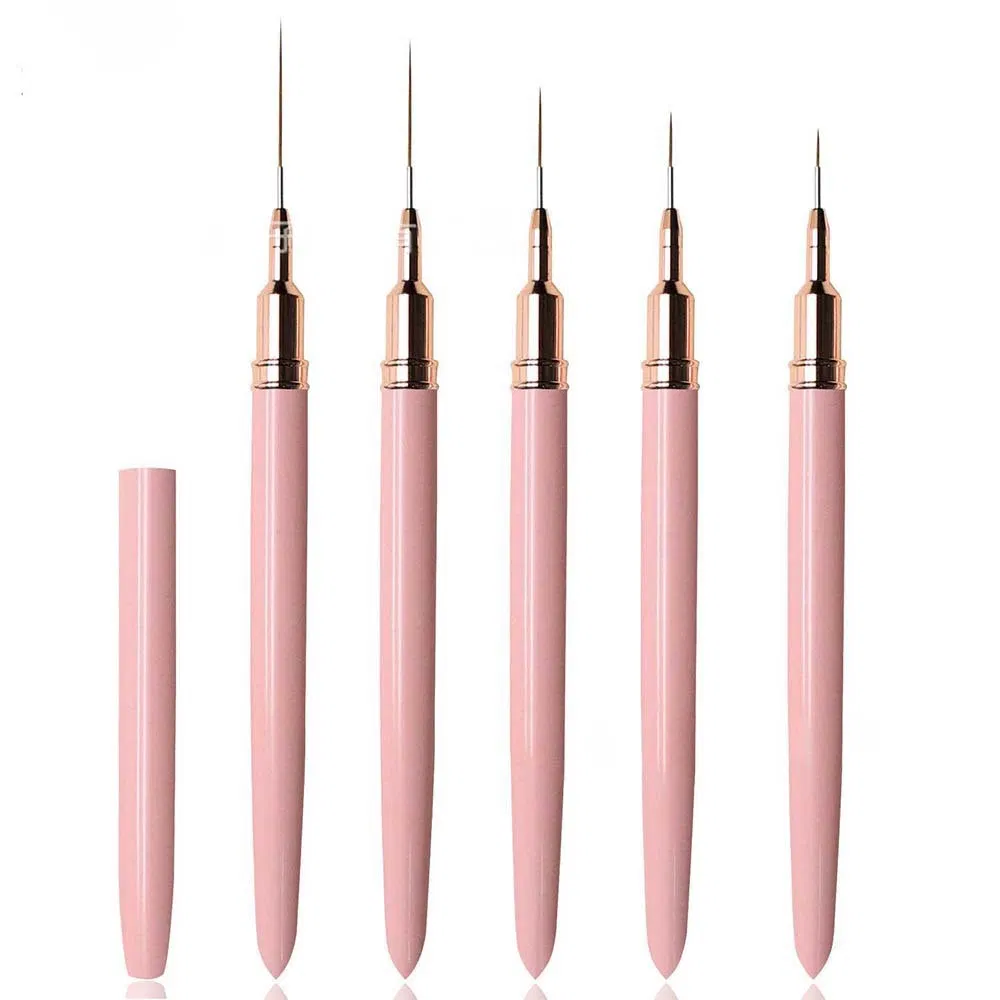 New Manicure Gel Detail Paint Fine Long Color Nail Art Liner Brush