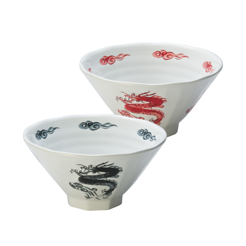 Dragon Totem Melamine Bowl Ramen Bowl Chinese Melamine Noodle Bowl