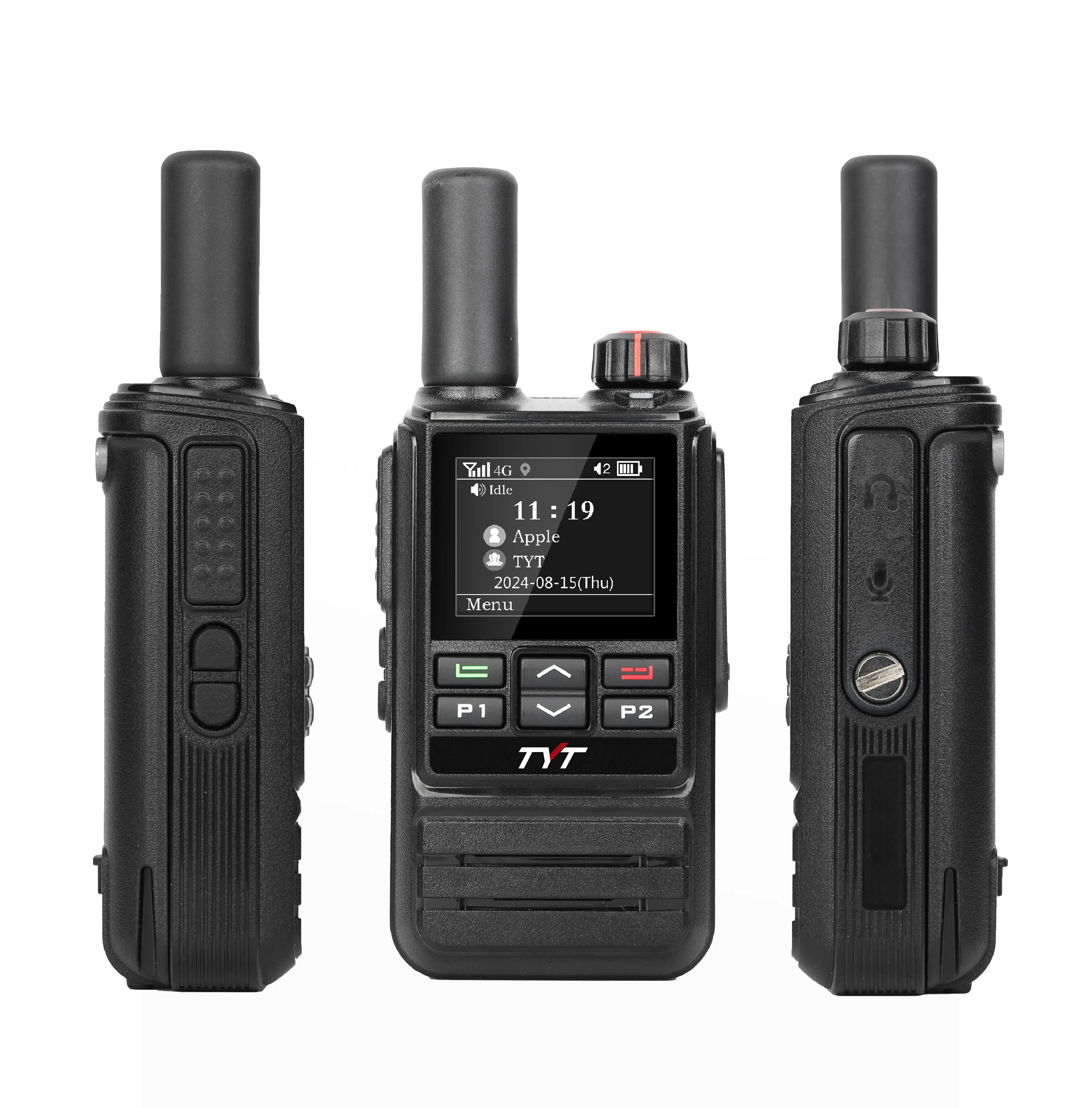 4G LTE Walkie Talkie Pttoc Poc Radio with Display for Handheld Use