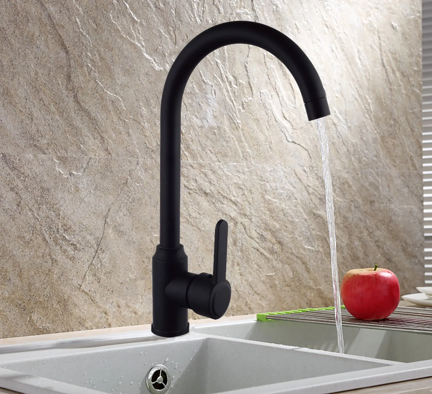 Kohmix 360 Swivel Kitchen Faucets Hot and Cold Zinc Alloy Kitchen Faucet