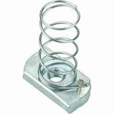 Made in China Stainless Steel 316 Long Spring Nut Channel Nut 40mm Spring Length