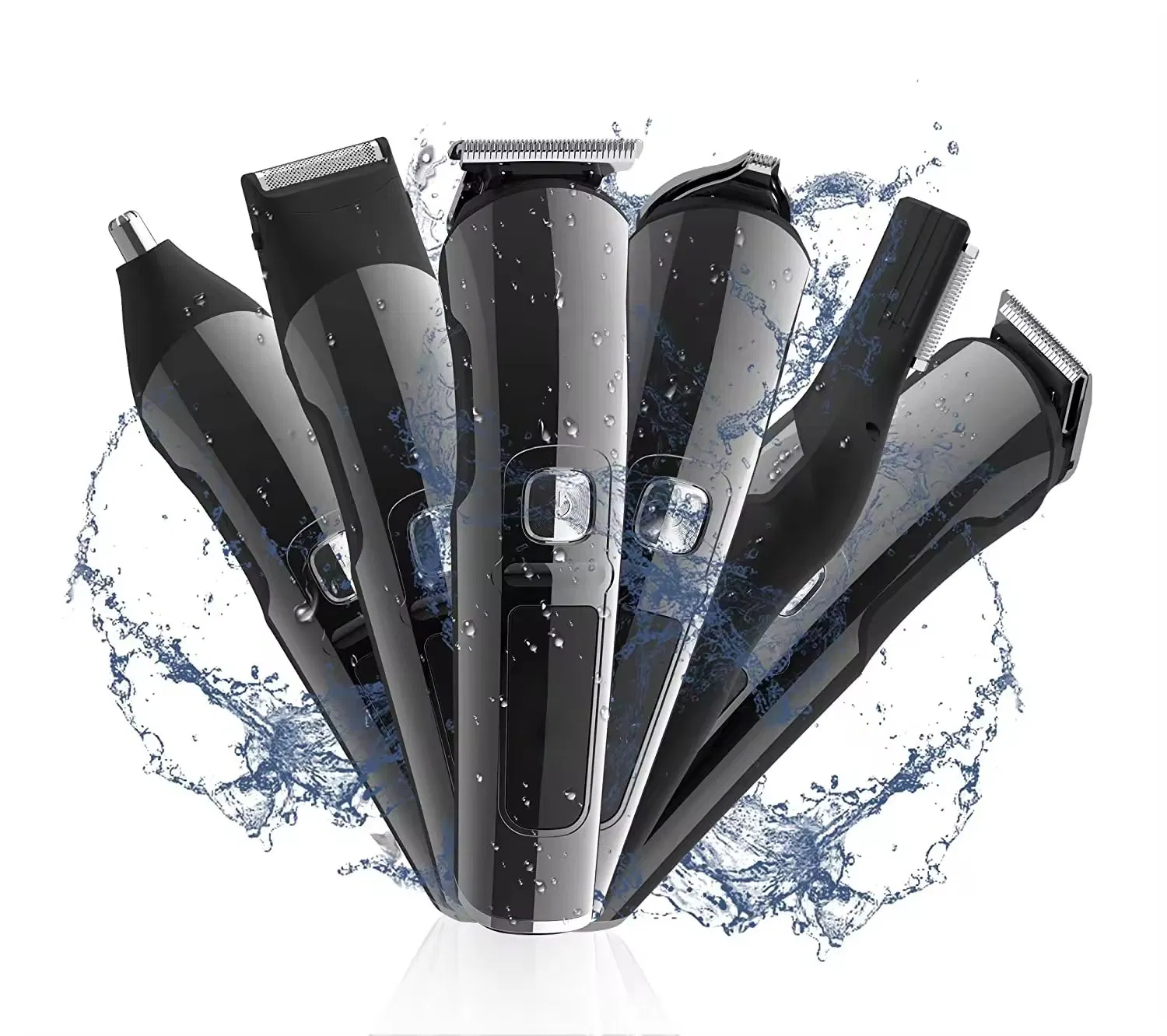 Rechargeable Body Super Grooming Hair Trimmer Kit Hair Clippers Cutting Set