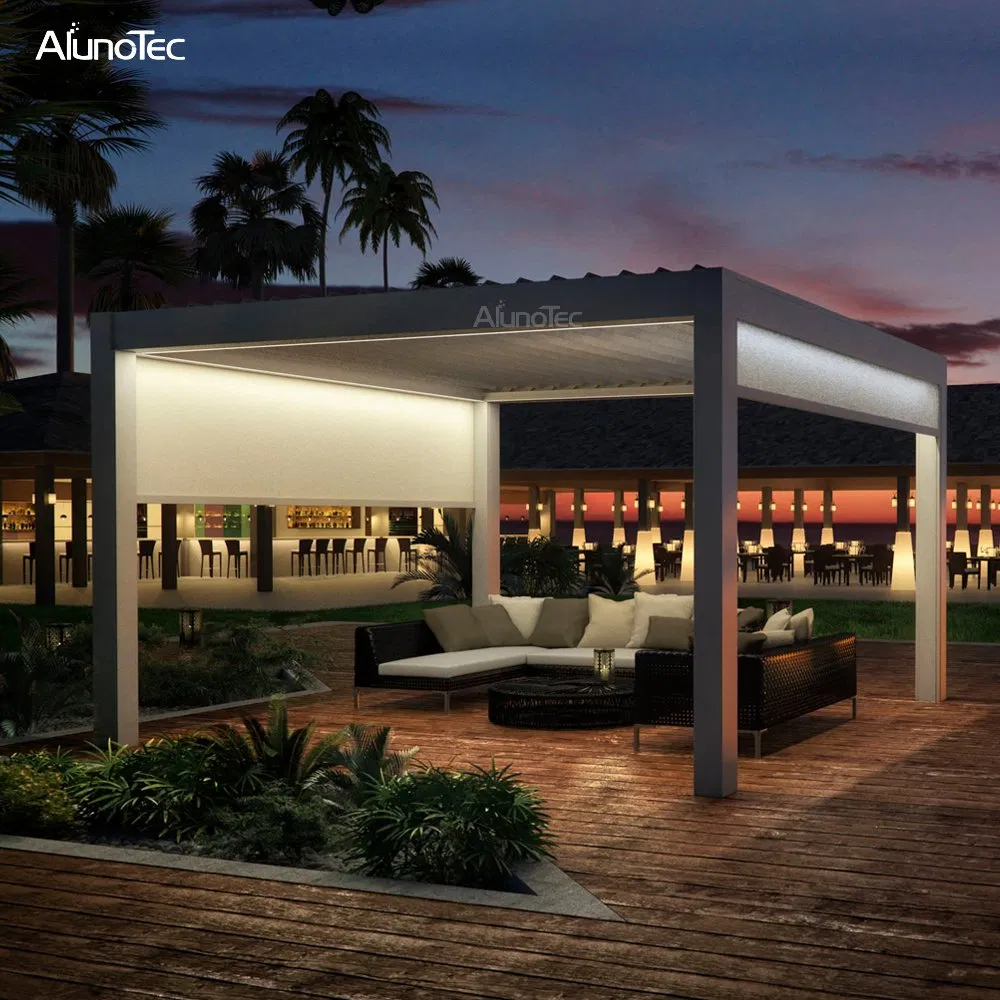 New Design Motor Motorized Pergola Roof Louvre for Outdoor Pati