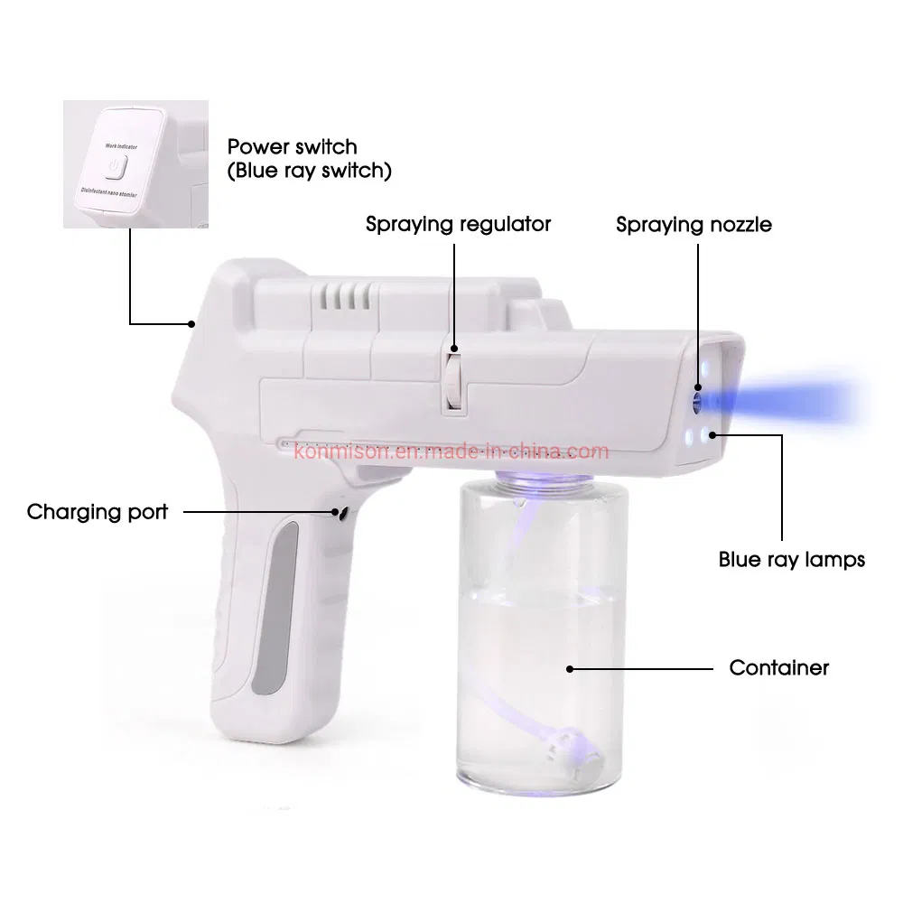 Steam Gun Spray Steam Gun Nano Atomizer Cordless Sprayer