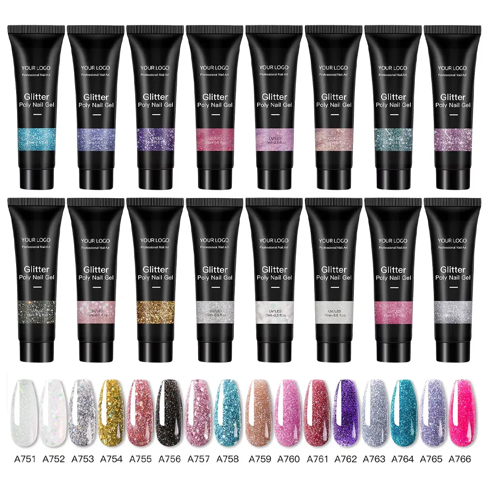 UV Poly Fast Other Nail Art Extension Gel Construction Nails Polish Acrylic Solid Builder Crystal Gels