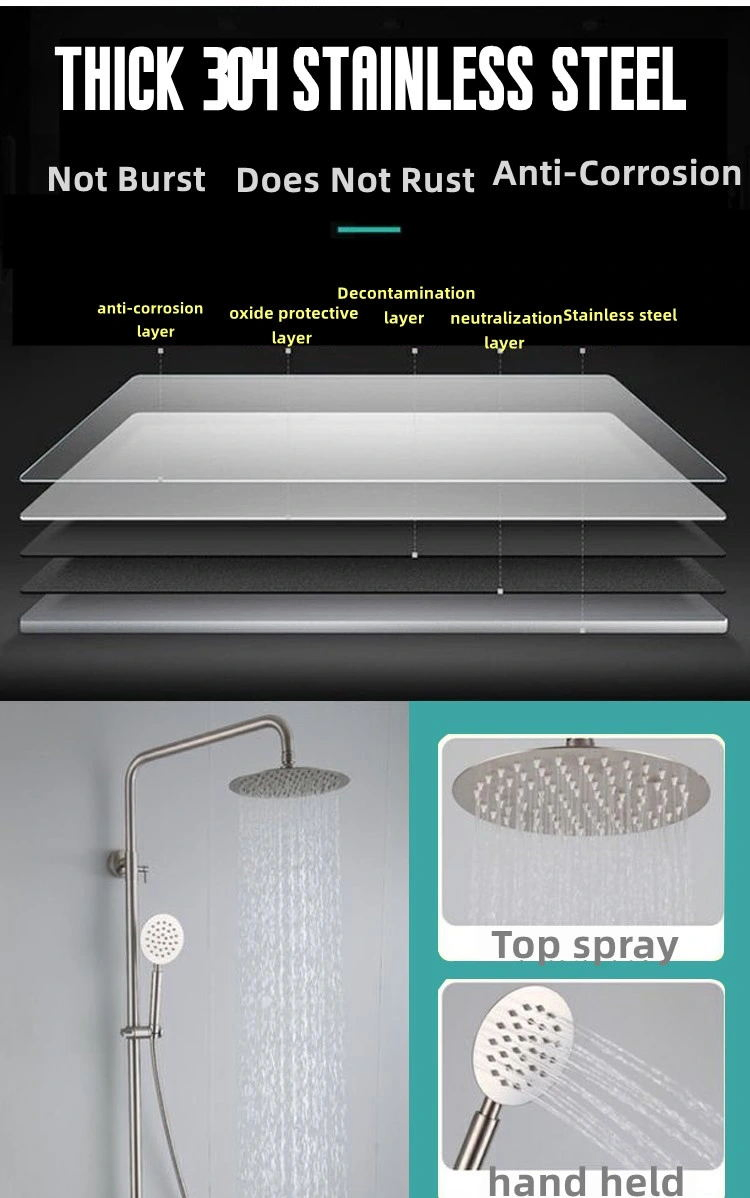 Смеситель для ванной горячей и холодной воды 304 нержавеющая сталь