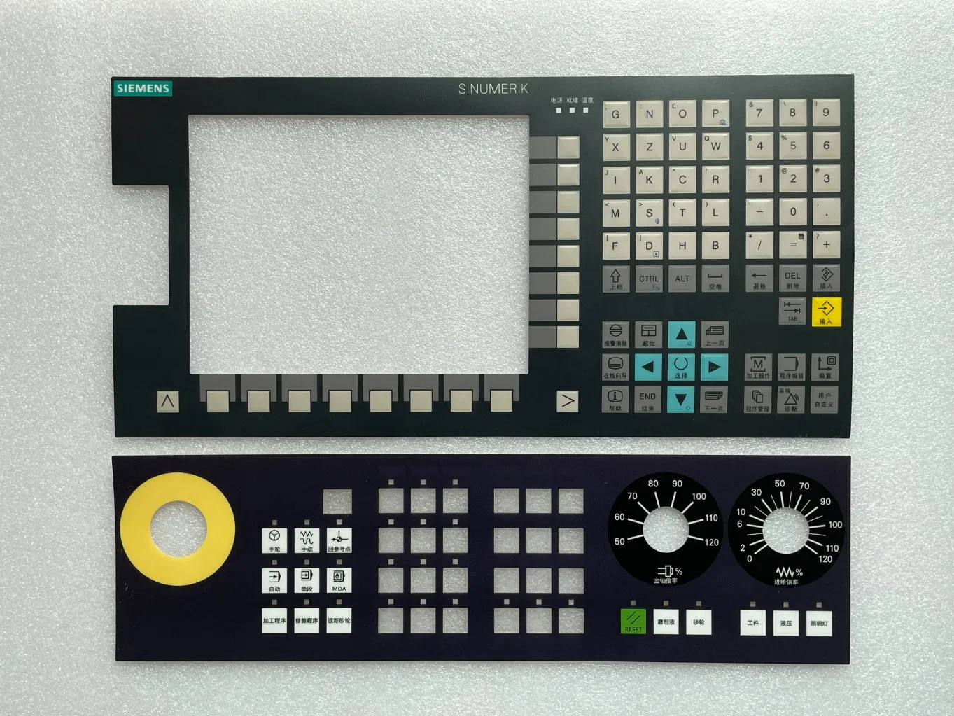 New Simatic 808d Mcp CNC Machine Control Panel Keypad Layer