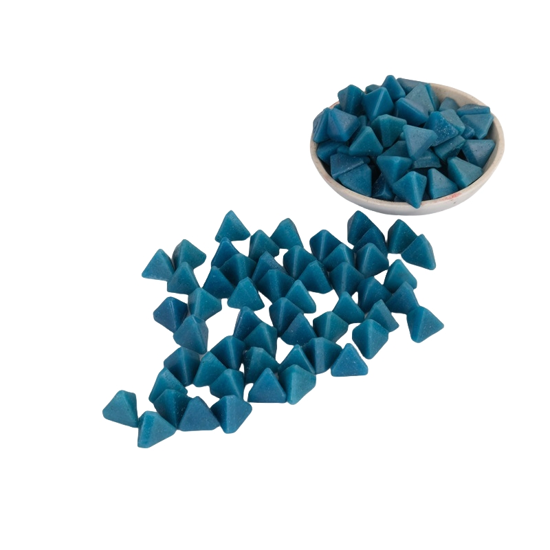 Factory Price Blue Plastic Polishing Media for Vibratory Machine Deburring and Tumbling Abrasive Media