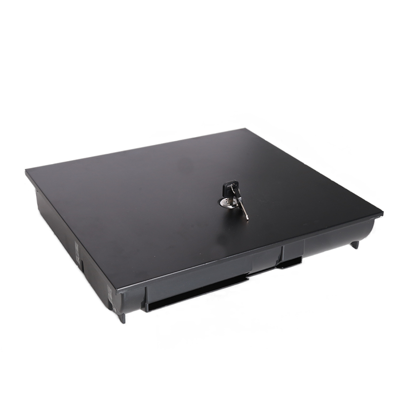POS Metal Cash Drawer Register Slide Series Front Lock Money Cash Box Drawer