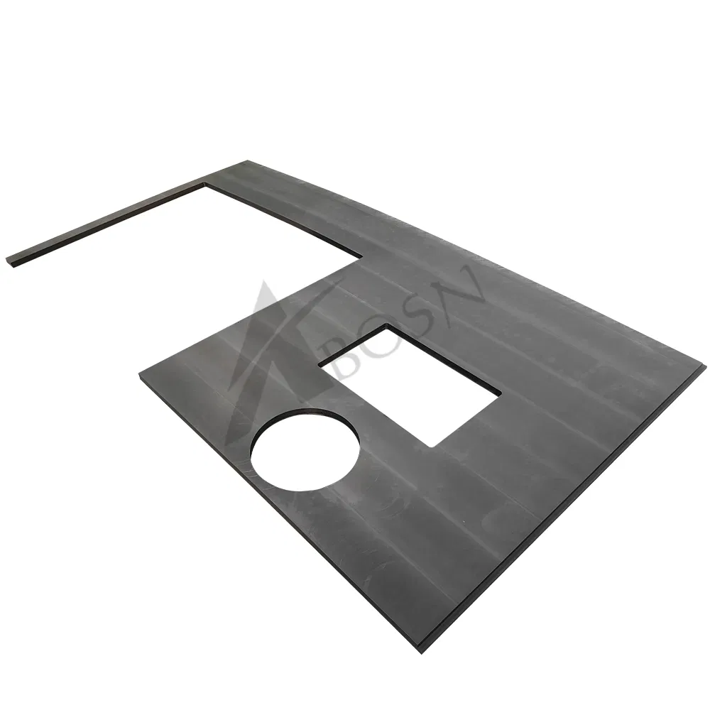 10% Boron Containing UHMWPE Plate Neutron Shielding in Industrial Grade