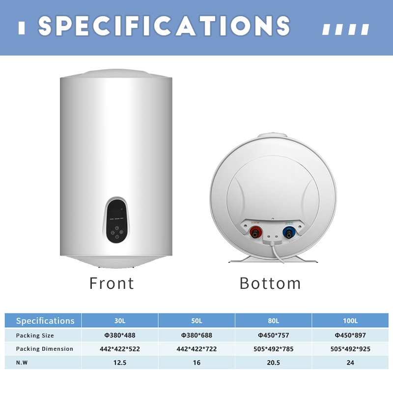 Эмалированный накопительный водонагреватель