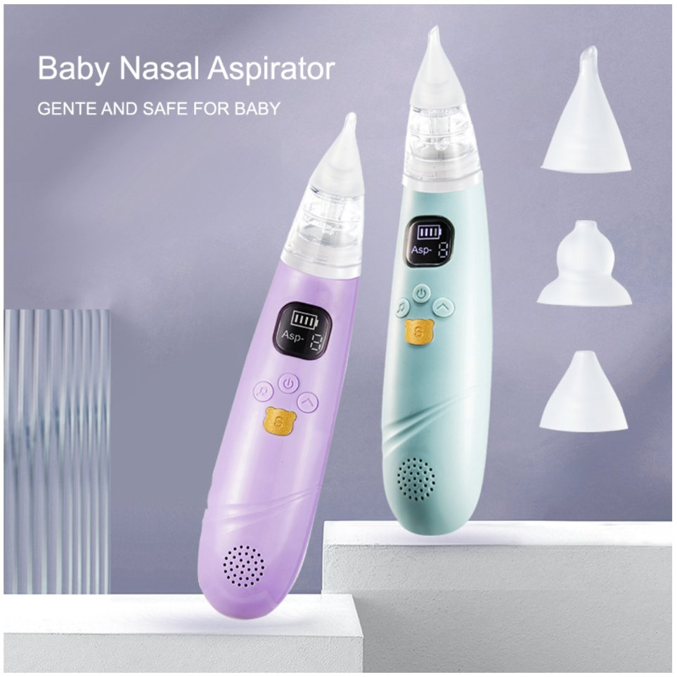 Gentle Baby Electric Nasal Aspirator for Easy Breathing