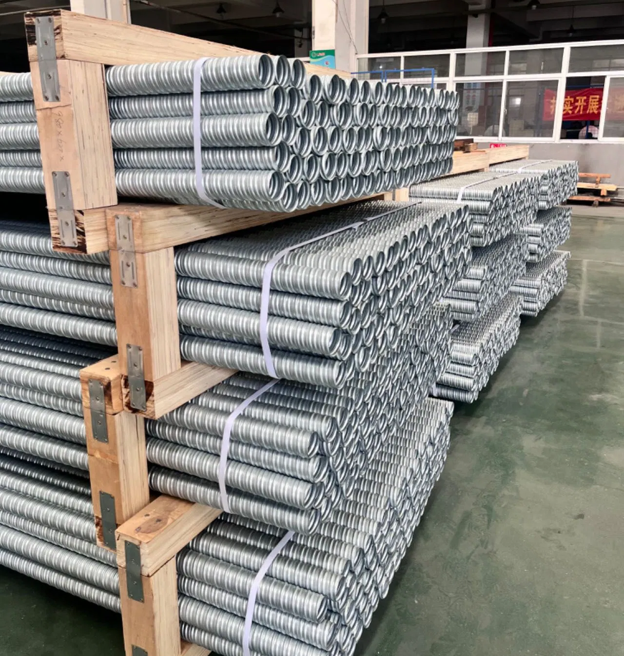 Durable 55mm Prestressed Metal Corrugated Pipe for Construction