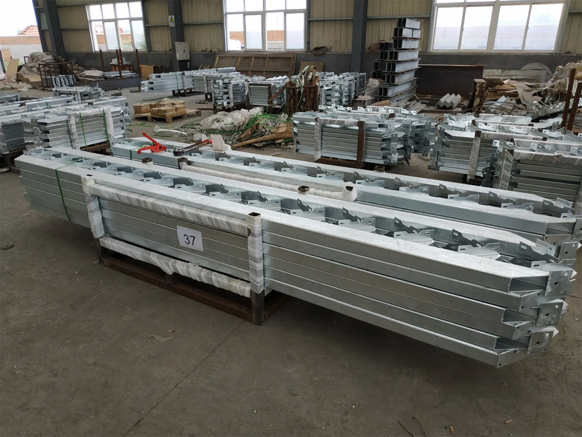 Customized Australian Standard Steel Stairs Hot DIP Galvanised Customer Surface Treatment Stringers