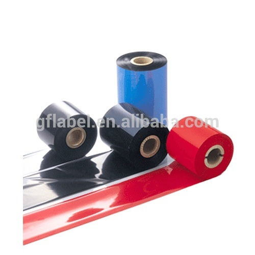 Red Printing Barcode Thermal Transfer out Ribbon Waterproof Wax-Resin Ribbon for Zebra