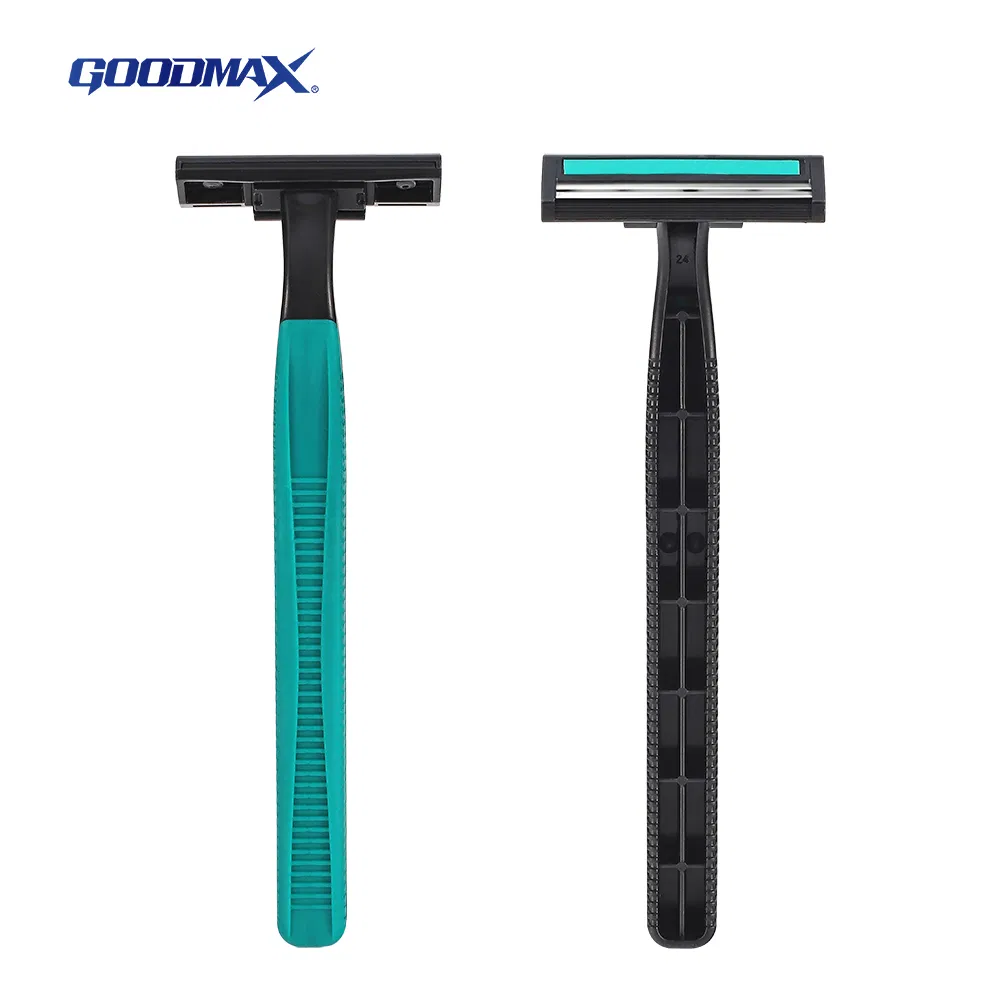 Open Back Twin Blade Shaving Razor