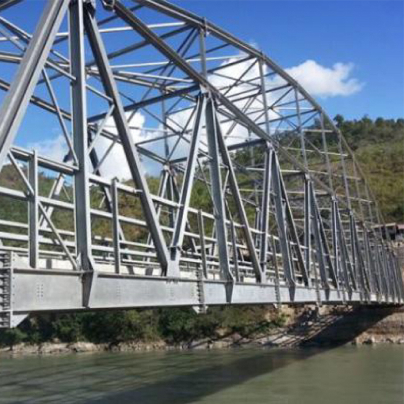 GB Standard Steel Structure Bridge Chinese Construction Steel Structure Bridge