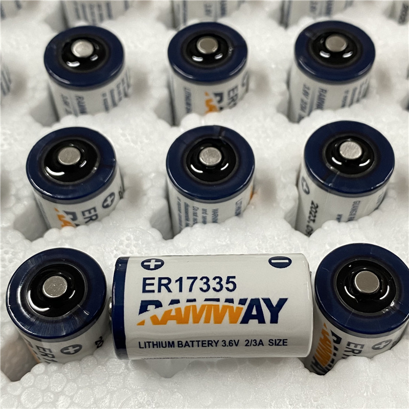 Er17335 3.6V 2200mAh 2/3A Lithium Battery PLC Industrial Control Battery