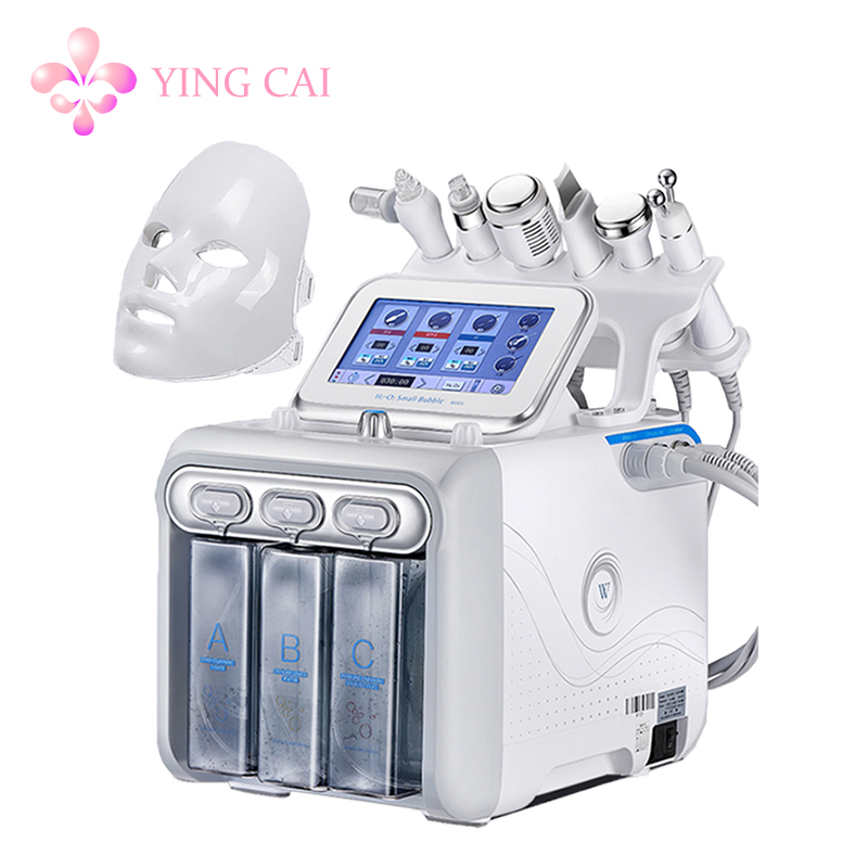 7 in 1 Hydra Dermabrasion Facial Peel Machine Anti-Wrinkle Machine Small Bubble Machine