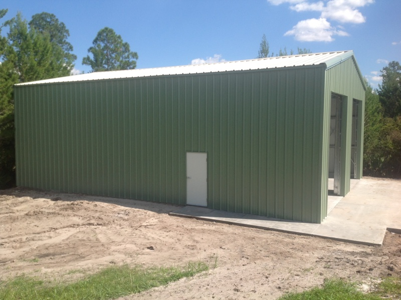 Prefabricated Steel Structure Metal Car Garage Kits Factory Building Warehouse (KXD-SSW143)