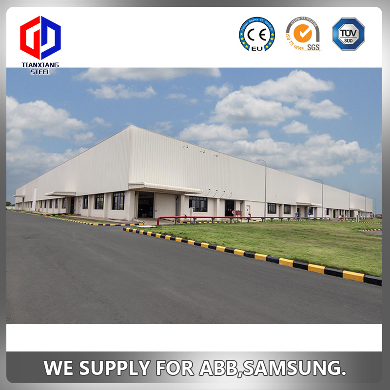 High Quality Metal Fabrication Warehouse Light Office Building Prefab Solid Durable Steel Structure