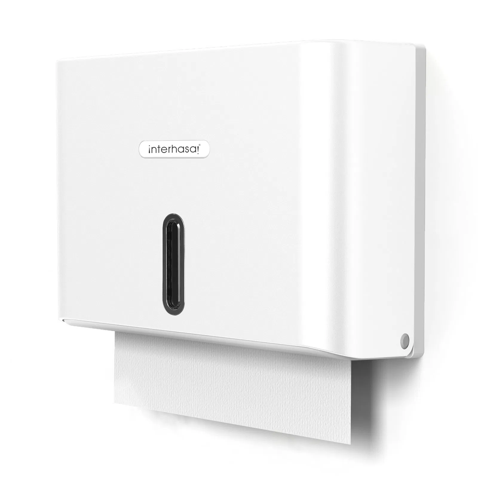 Industrial Grade C-Fold Multifold Paper Towel Dispenser, 304 Stainless Steel Commercial Hand Towel Dispenser with Large Capacity