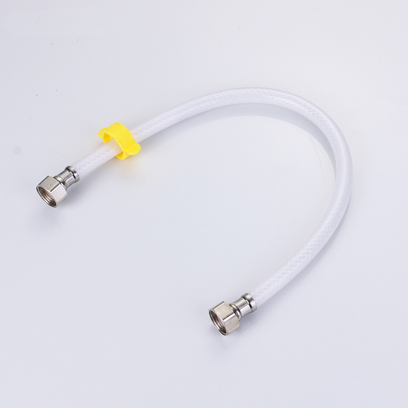 White PVC Toilet Connector Hose Pipe