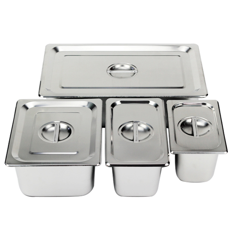 Durable 176X162mm Metal Food Pan for Kitchen Organization