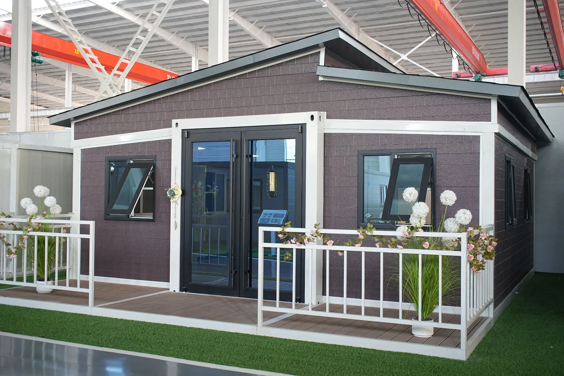 20FT/30FT/40FT Modern Prefab Luxury Prefabricated Container Living Villa 2 Bedroom Home Expandable with Bathroom and Kitchen Container House