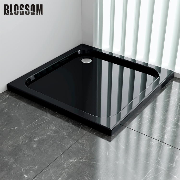 Bathroom Black Shower Bases and Shower Pans for Shower Enclosures