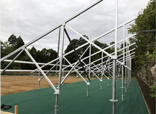 Винтовой анкер для солнечных панелей и фундаментов