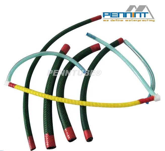 Repeated Grouting Pipe for Construction Joint Leakage Re-Injectable Tube