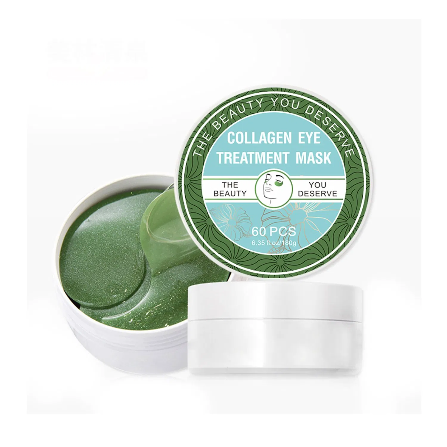 Customize Logo Eye Gel Patches Anti-Wrinkle Moisture Crystal Collagen Eye Treatment Mask