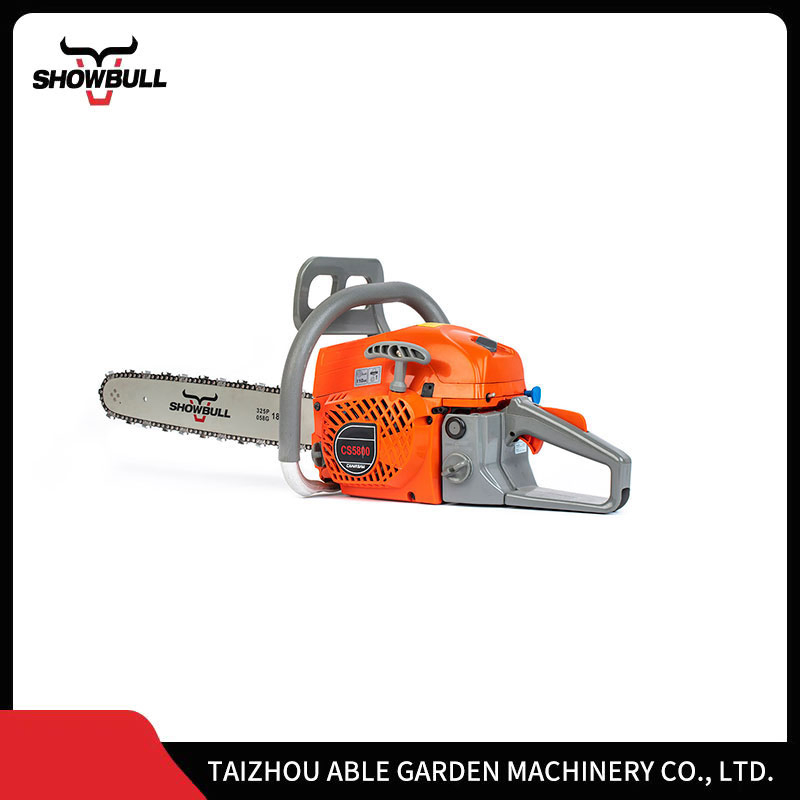 High Efficiency 58cc Pole Chainsaw 2.2kw CS5810 Gasoline Chain Saw