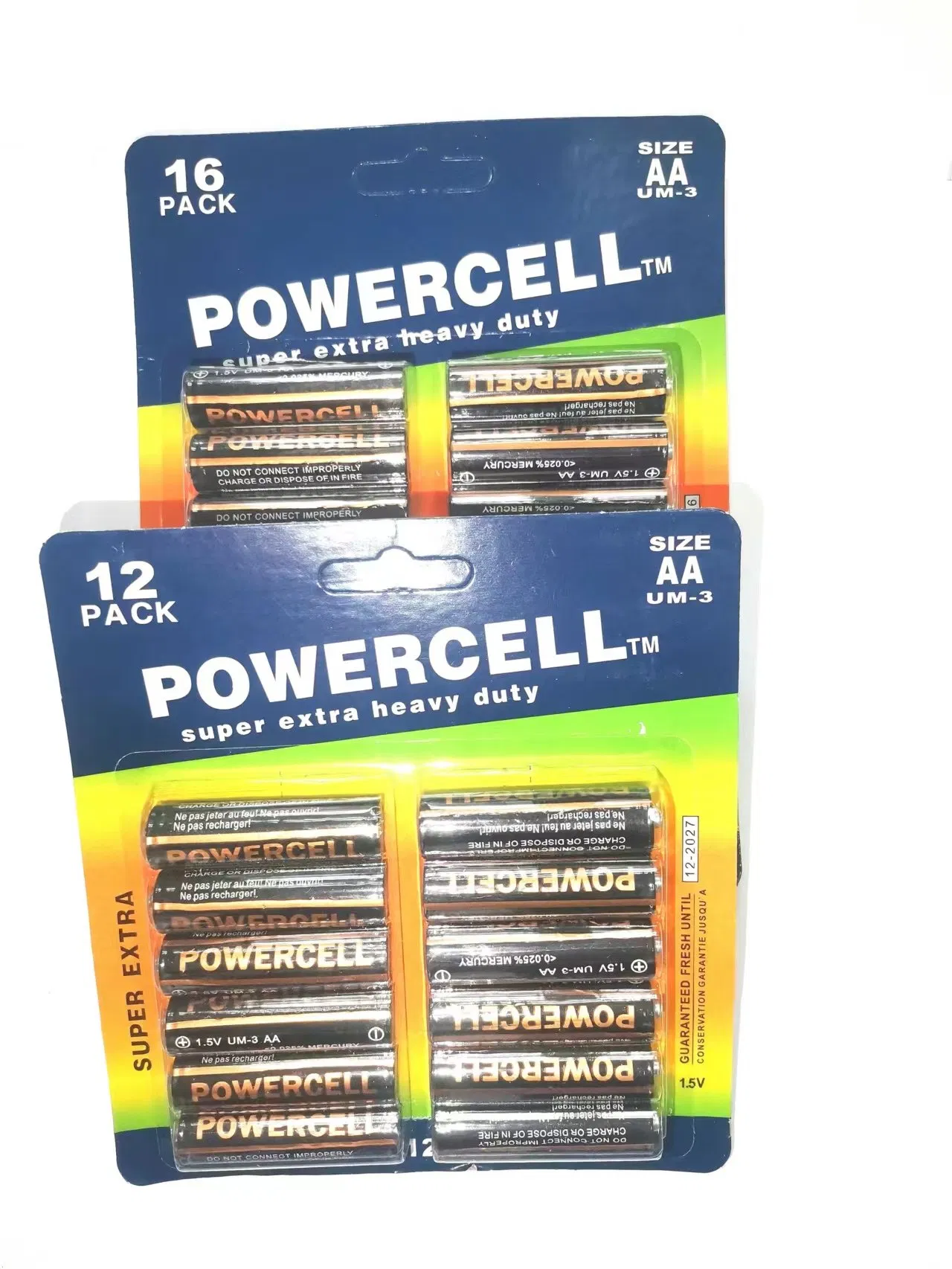 Батарейка PowerCell AA R6 1.5V (цинк-угольная)