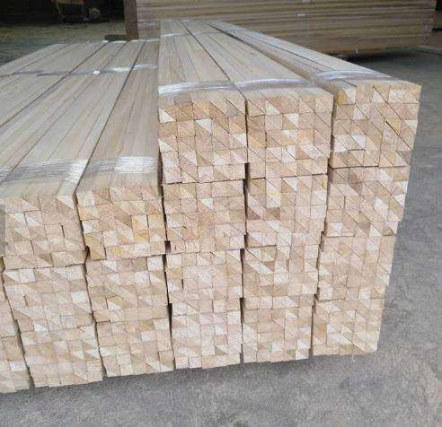 Custom High Quality Paulownia Solid Wood Chamfer Strips