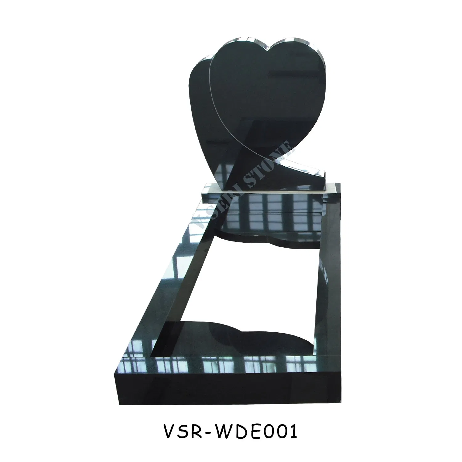 Popular Customized Angel Heart Tombstone Design Headstones Monuments