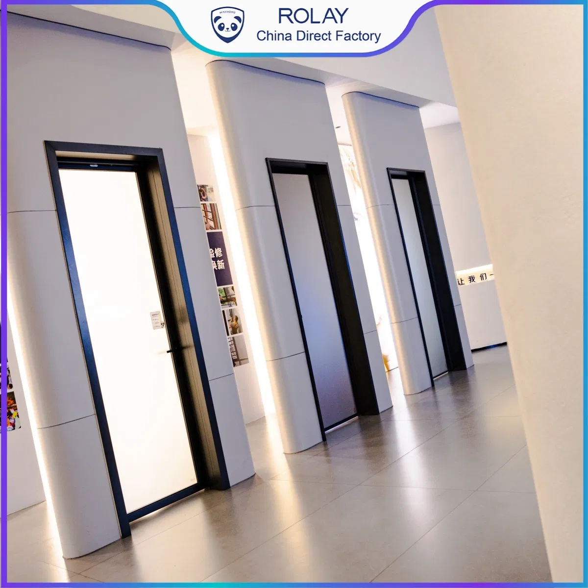 Matte Finish Quiet Close Casement Door Residential Hotel Developers Importers