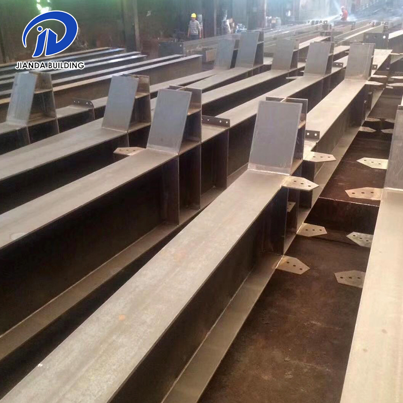 Prefabricated China Manufactured Light Steel Structure Construction Strong Cross Section Steel Columns