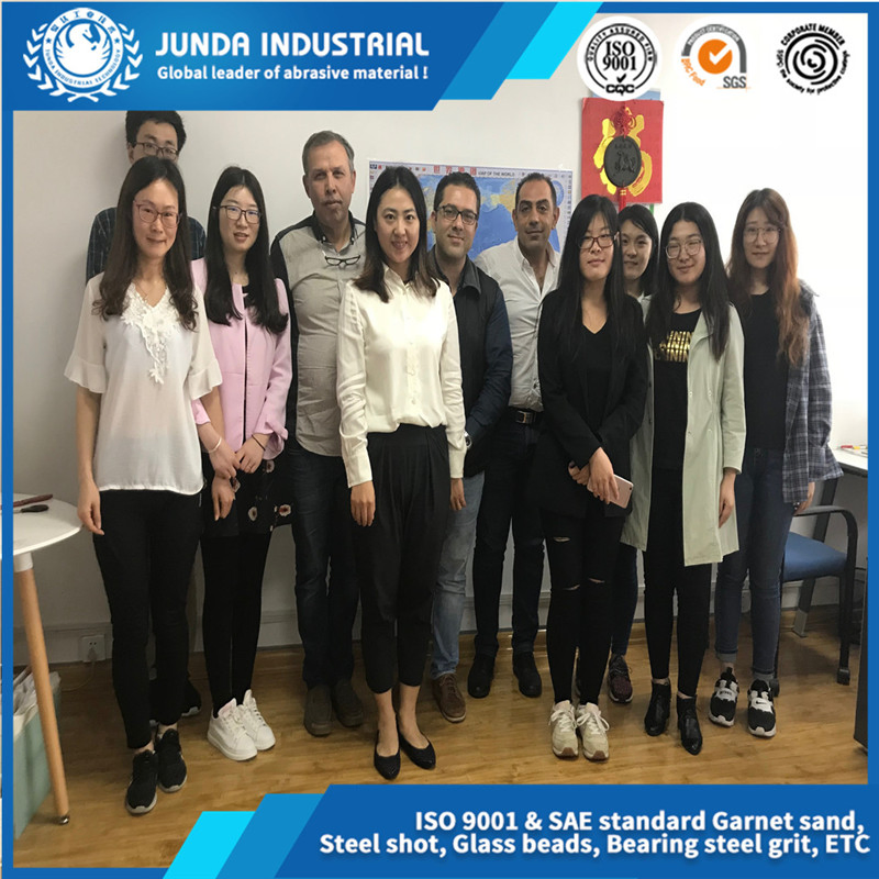 Коричневый электрокорунд Junda для пескоструйки и огнеупоров